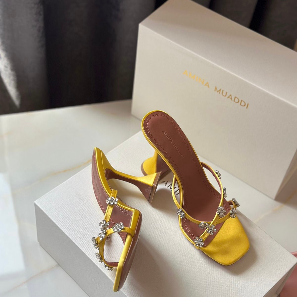 Amina Muaddi Style #4 Shoes