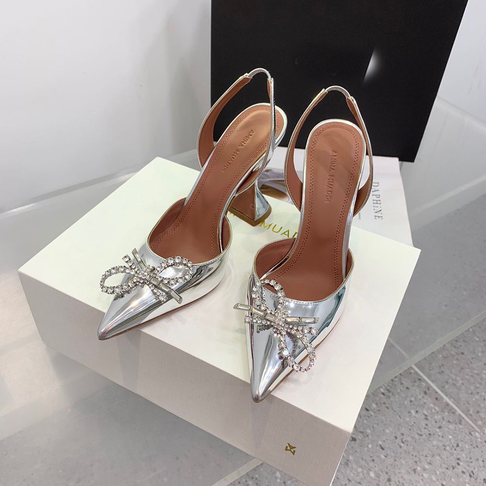 Amina Muaddi Style #3 Shoes