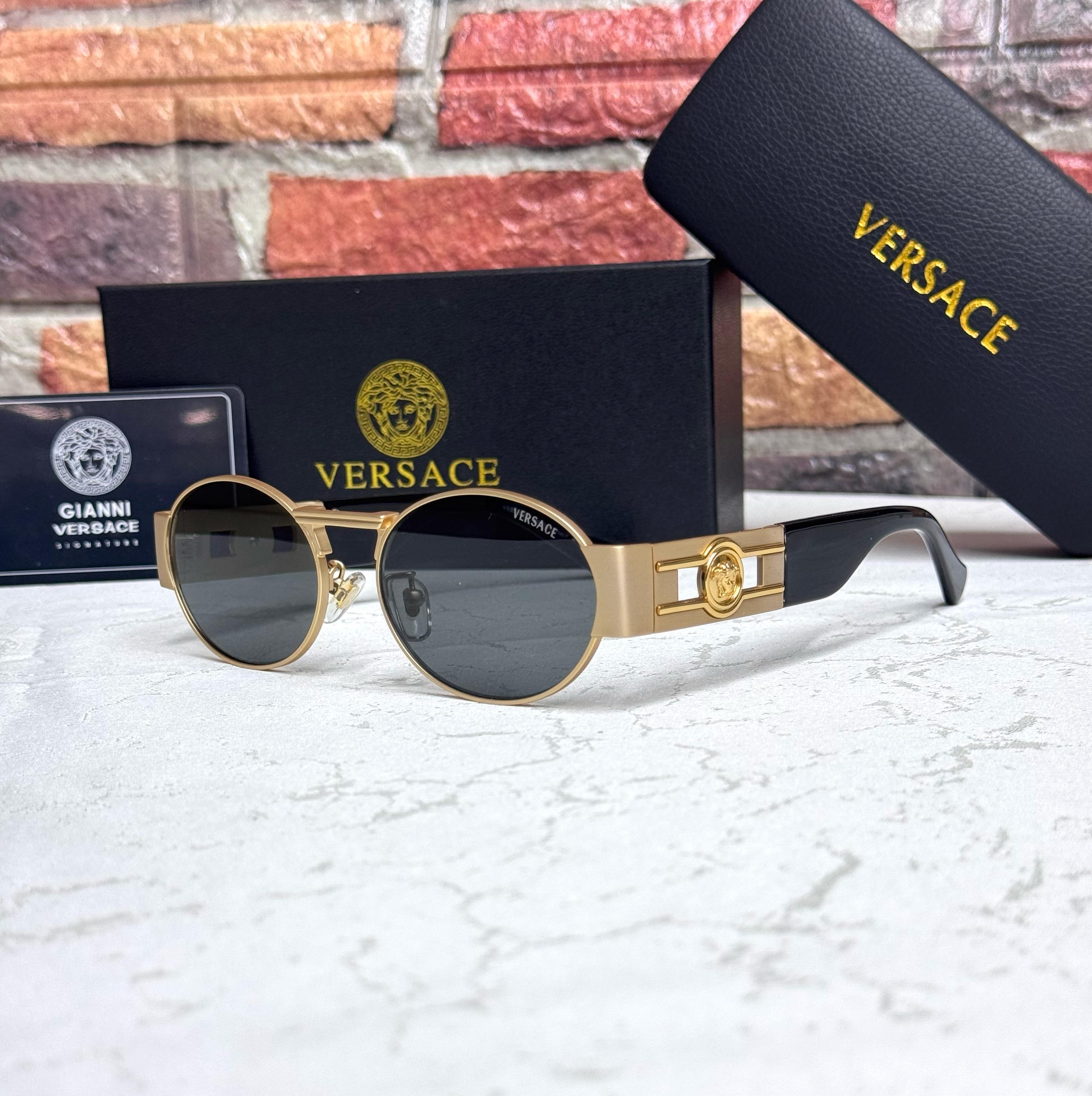 Versace Medusa Round Sunglasses – VE2236 Style