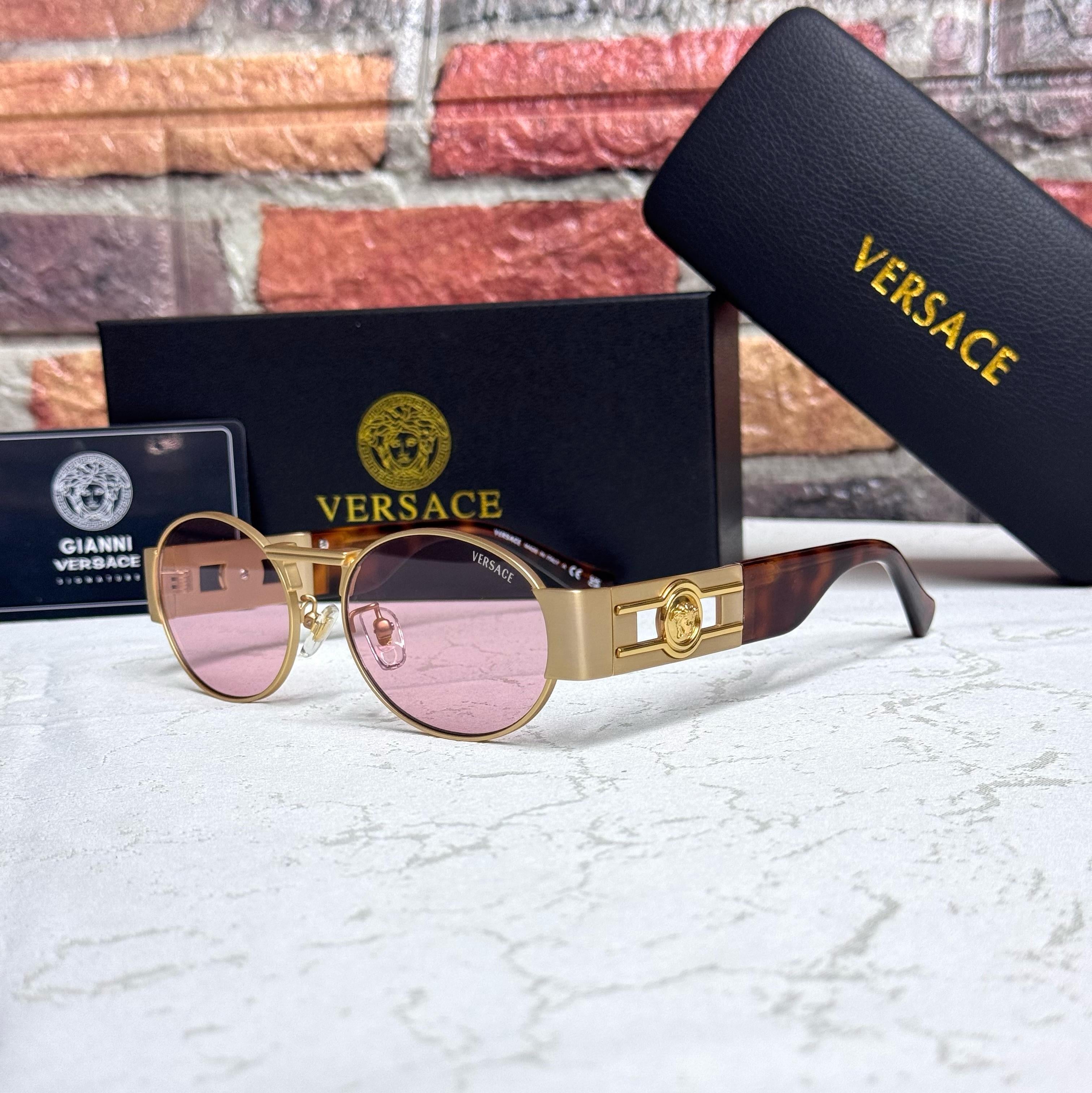 Versace Medusa Round Sunglasses – VE2236 Style