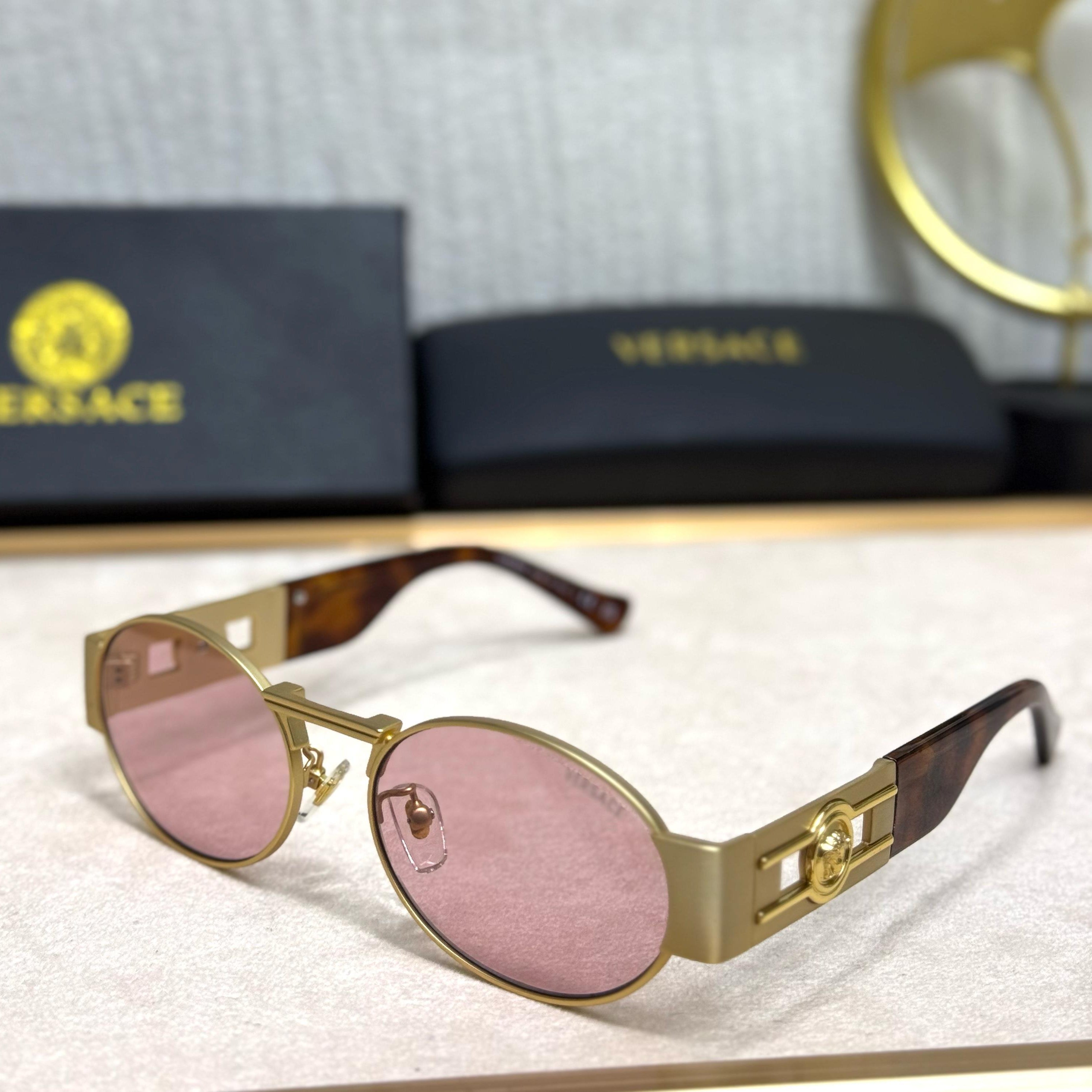 Versace Round Medusa Sunglasses – VE2198 Style