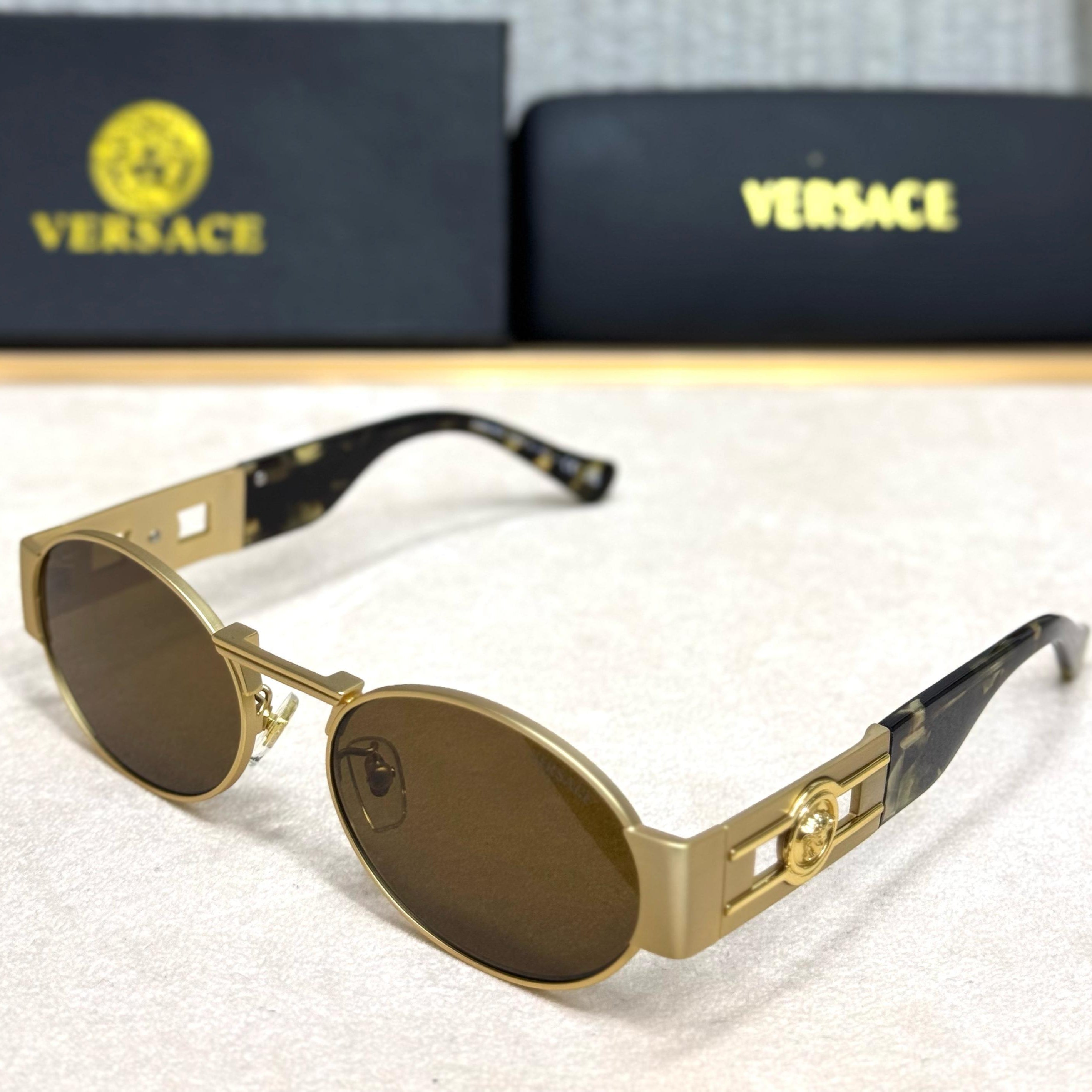 Versace Round Medusa Sunglasses – VE2198 Style